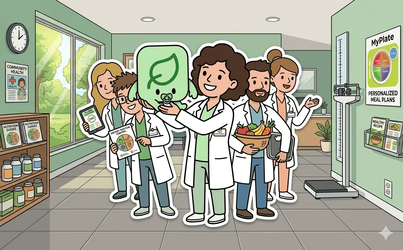 Entrenada por nutricionistas